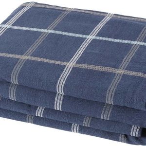 Nautica Chenille Throw (Blue)